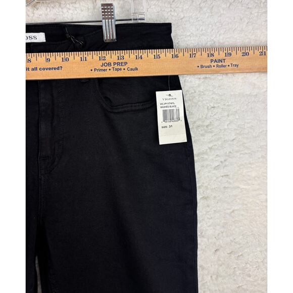 Vigoss Black Skinny Jeans | Women’s 31 (10/12) | Mid Rise Stretch | NWT - Picture 2 of 8